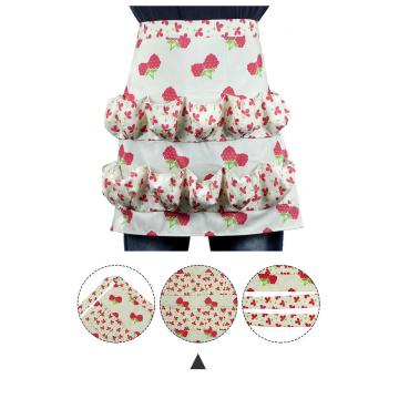 Egg apron custom made pattern splicing waterproof