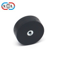 Neodymium Rubber Coated Round Base Magnet