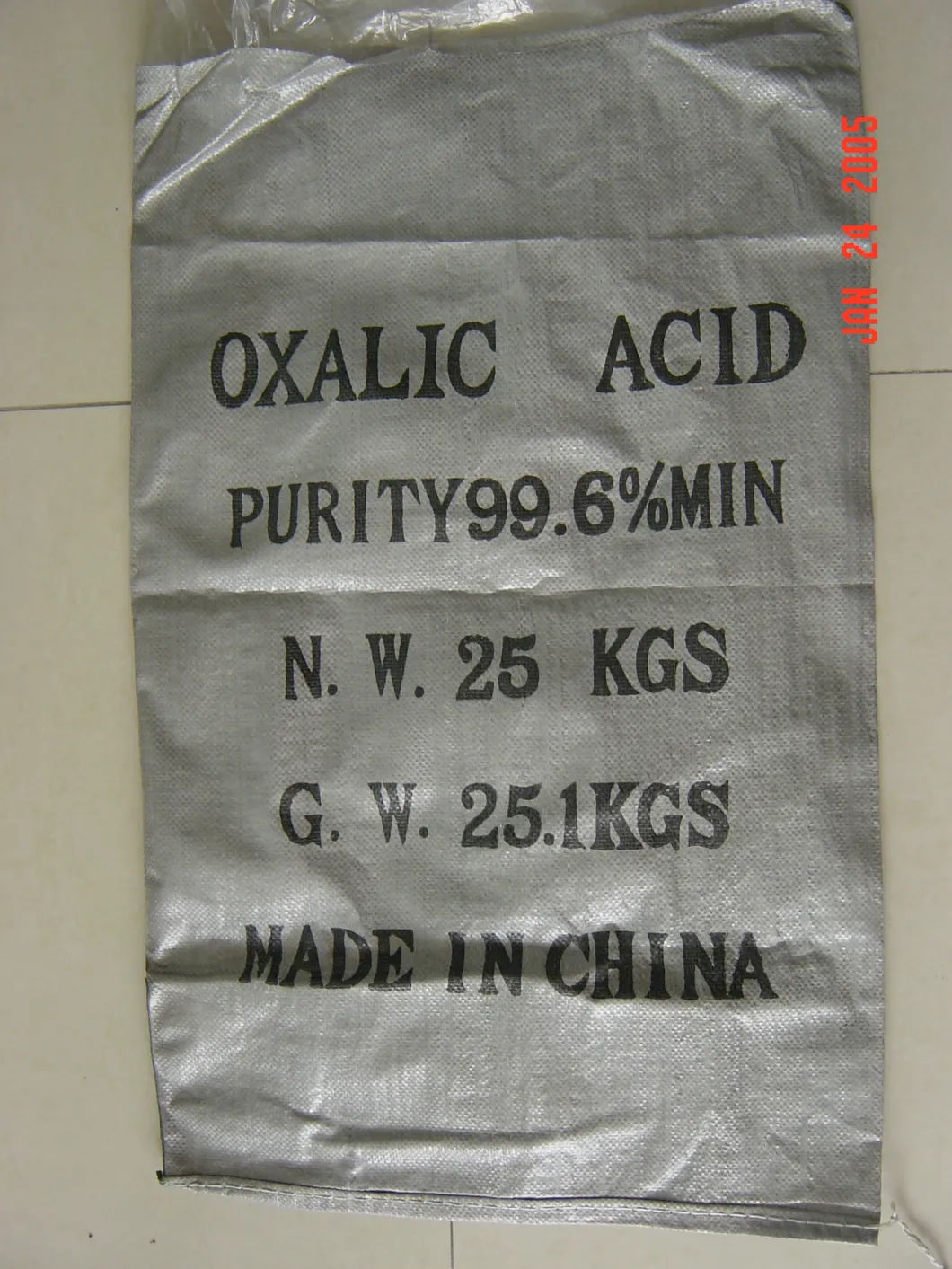 Low Sulfate High Quality Oxalic Acid 99.6%