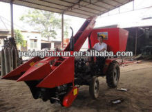Combine Corn Harvester