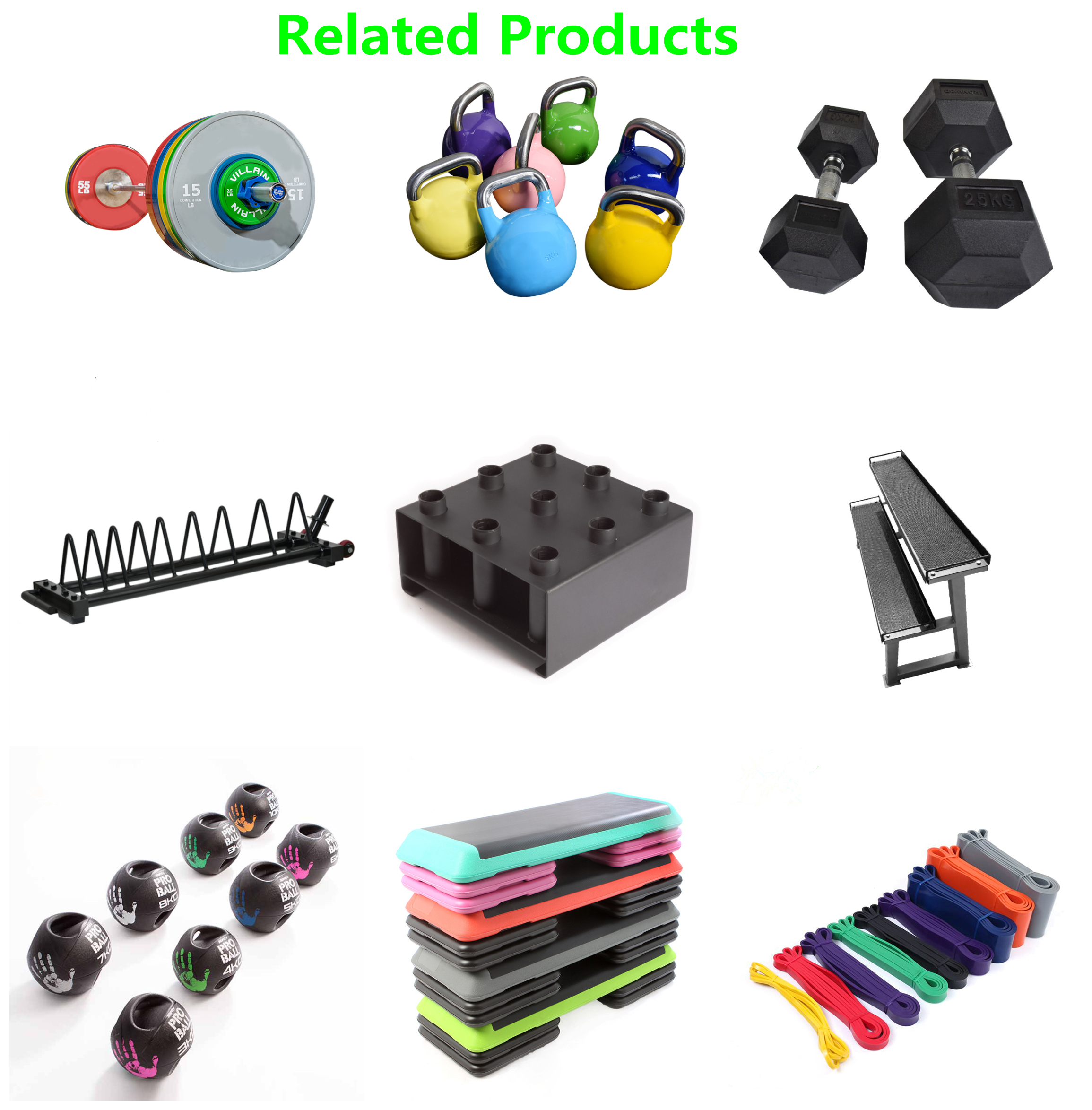 Wholesale gym sport custom iron steel grip weights hex rubber coated dumbbells set