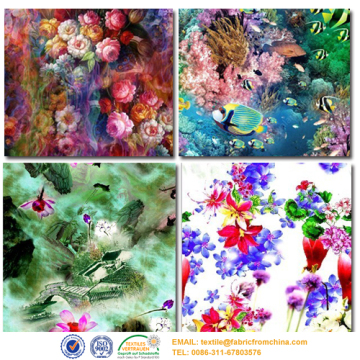 cotton digital printing fabric