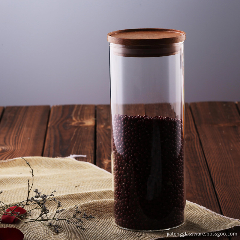 Glass Jar With Cork Lid