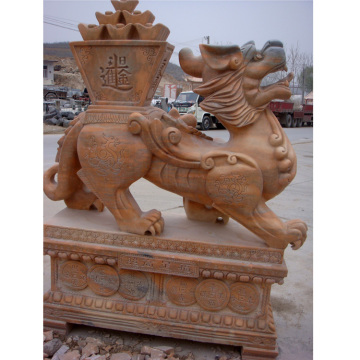 China fengshui Pi Xiu sculpture Pi Yao statue recruit the wealth Pi Xiu