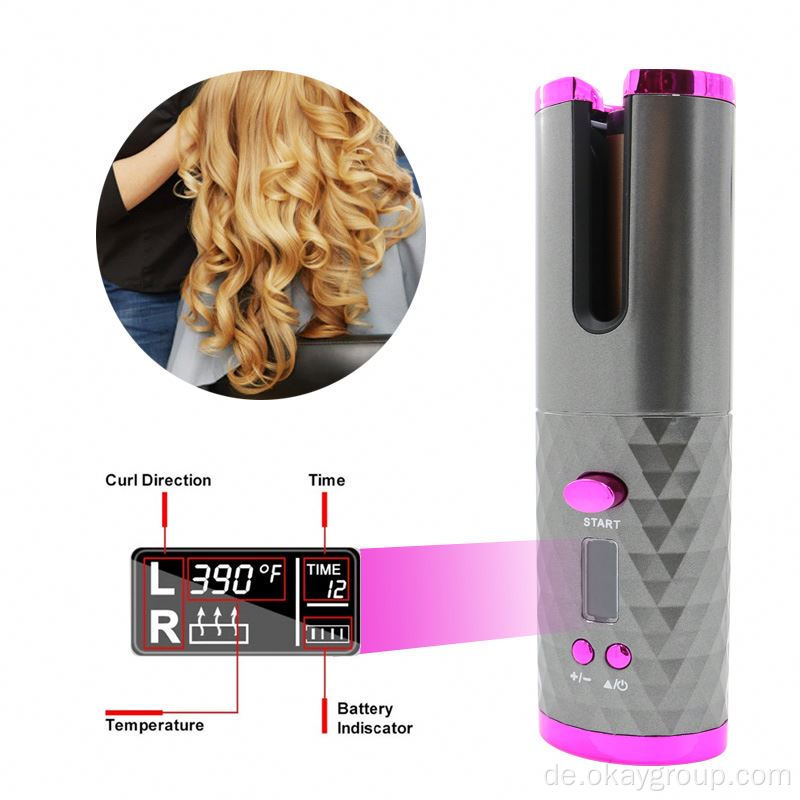 Keramischer Lockenwickler Automatisches Haarstyling Curling