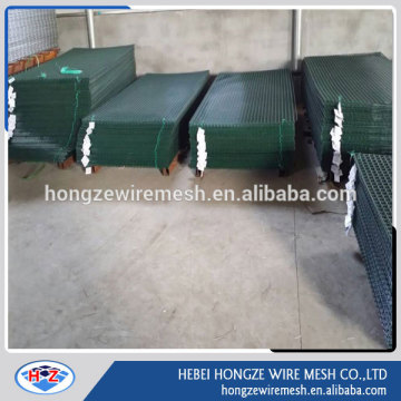 PVC COATED dark green welded mesh panel 1/2inchX0.90mm