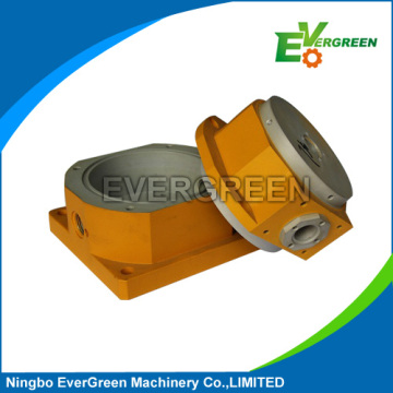 Aluminum tube connection with chrome painting