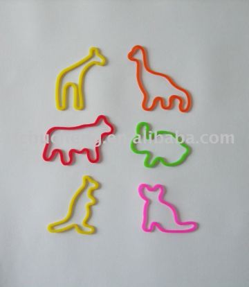 Silicone animal shape band