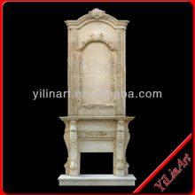 Popular Stone Fireplace Mantel Designs YL-B042