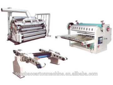 corrugated 2 layer paperboard production line
