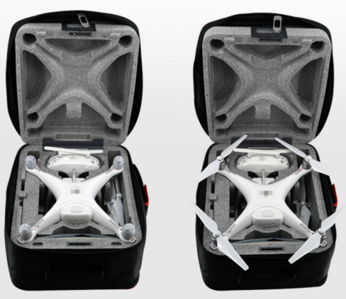 FPV backpack bag for dji phantom drone 4 without foam drone bag