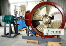 Marine bow type thruster tunnel type thruster
