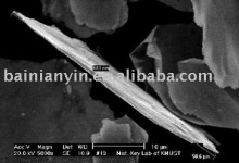 Flake silver with low apparent density