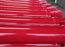 concrete pump heat treatment pipe