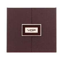 Square Rigid Double Open Door Cardboard Perfume Box