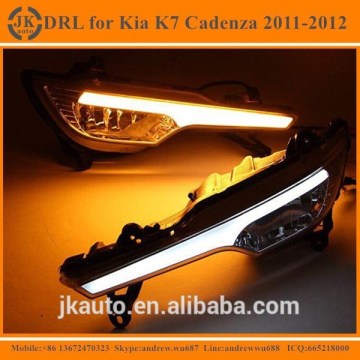 New Arrival High Quality LED Daytime Running Light for Kia K7 Cadenza Super Bright LED DRL for Kia K7 Cadenza 2011 2012