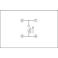 Thin Control Lever Type Detection Switch