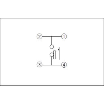 Thin Control Lever Type Detection Switch