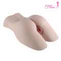 Realista Butt Torso Sex Doll Placer de doble canal