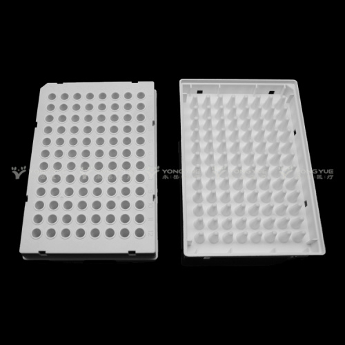 0.1ml 96-well Pcr Plate penuh skirt penuh