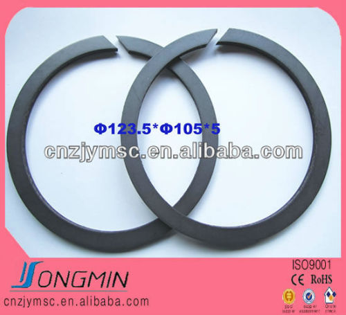 rubber coated anisotropic magnet pieces