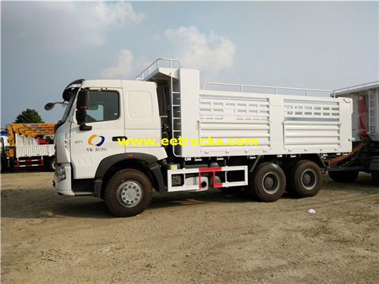 SINOTRUK 15 Ton شاحنات نقل البضائع