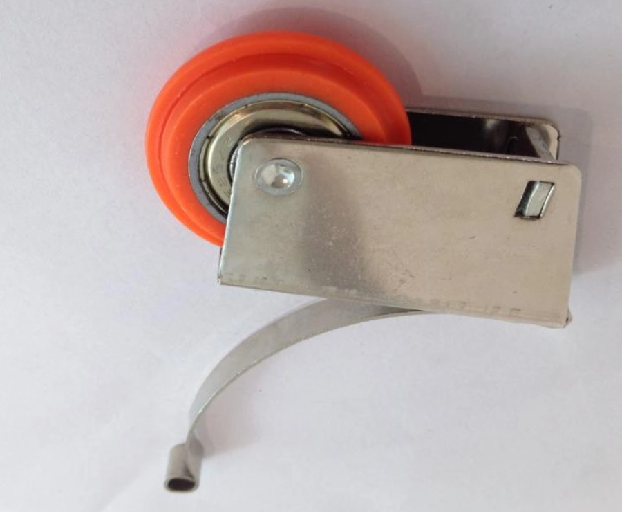 Прорезиненные алюминиевые дверные ролики Rubberized Aluminum Door Rollers