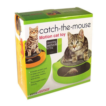 As Seen On Tv Catch The Mouse Motion Cat Toy turbo scratcher cat toy