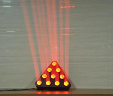 10x30w RGBW four in oneTriangle stage effet beam light