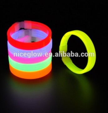 glow novelty Fluorescent wristband glow bracelets