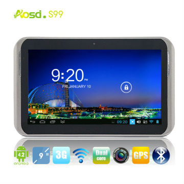 new china 3g tablet 9" dual core usb wifi outdoor gps tablet S99