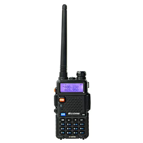 et-uv100 walkie talkie راديو ثنائي الاتجاه