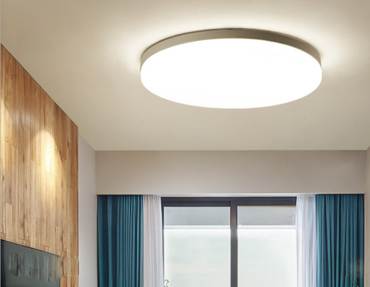 constant current 18w 120mm round frameless led panel light with spring clip