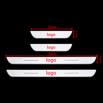 Universal LED Door Sill Plate for Honda Toyota Nissan Hyundai