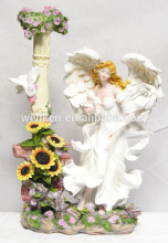 polyresin fairy,resin flower fairy,polystone fairy statue
