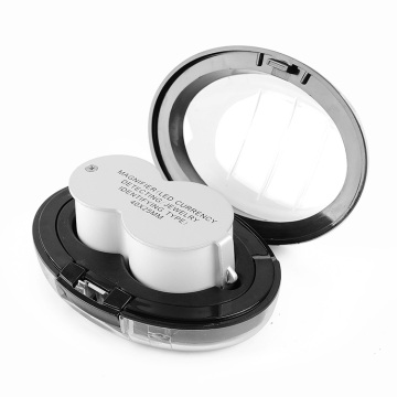 40X Folding Optical Glass Lens with 2 LEDs Fashion Wholesale Diamond Jewelry Loupes