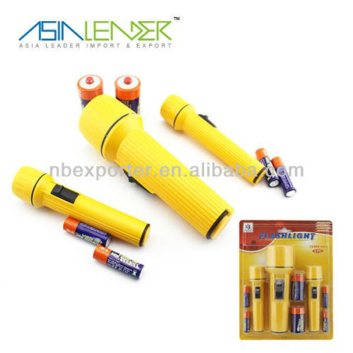 3pcs taschen Lampen set orkia torch