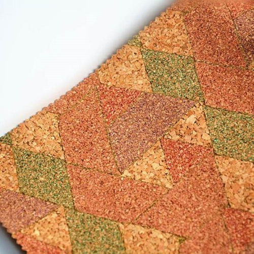 Durable Natural Cork PU Leather for Notebook Cover