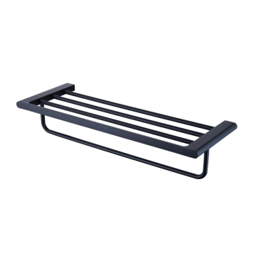 Matte Bathroom Stainless Steel Towel Rack