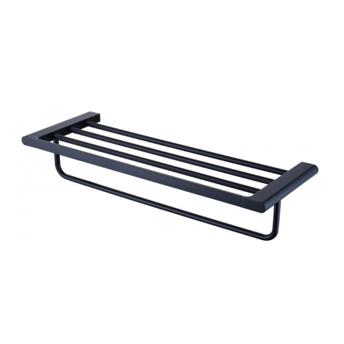 Matte Bathroom Stainless Steel Towel Rack