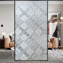 polka-dot static cling window film