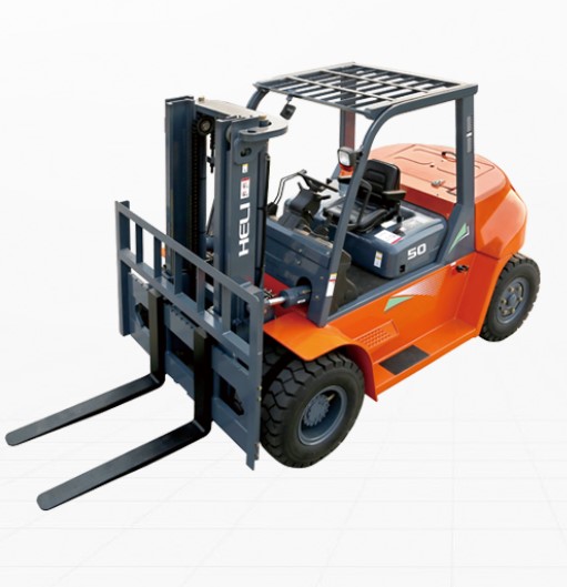 Kapasitas 5 ton forklift diesel 1220mm panjang garpu CPCD50