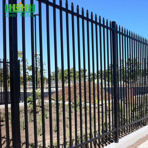 High Quality PVC Coated Wrought Iron Fence