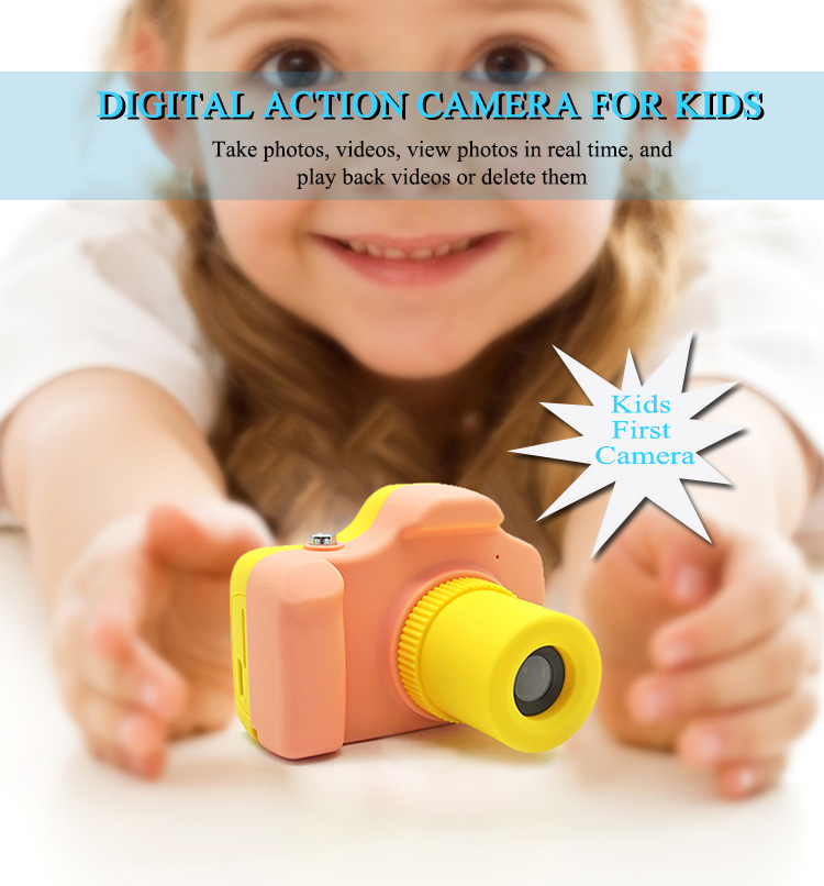 2021 Popular Mini Camera Kids Favor Digital Portable Camera for Outdoor Activities
