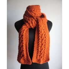 Made to Order Hand Knitted Scarf Made in China