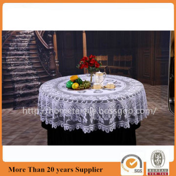 Round White Lace Table Cloths