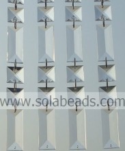 For Tree 22MM&50MM Crystal Plastic Ring Beaded Trimming