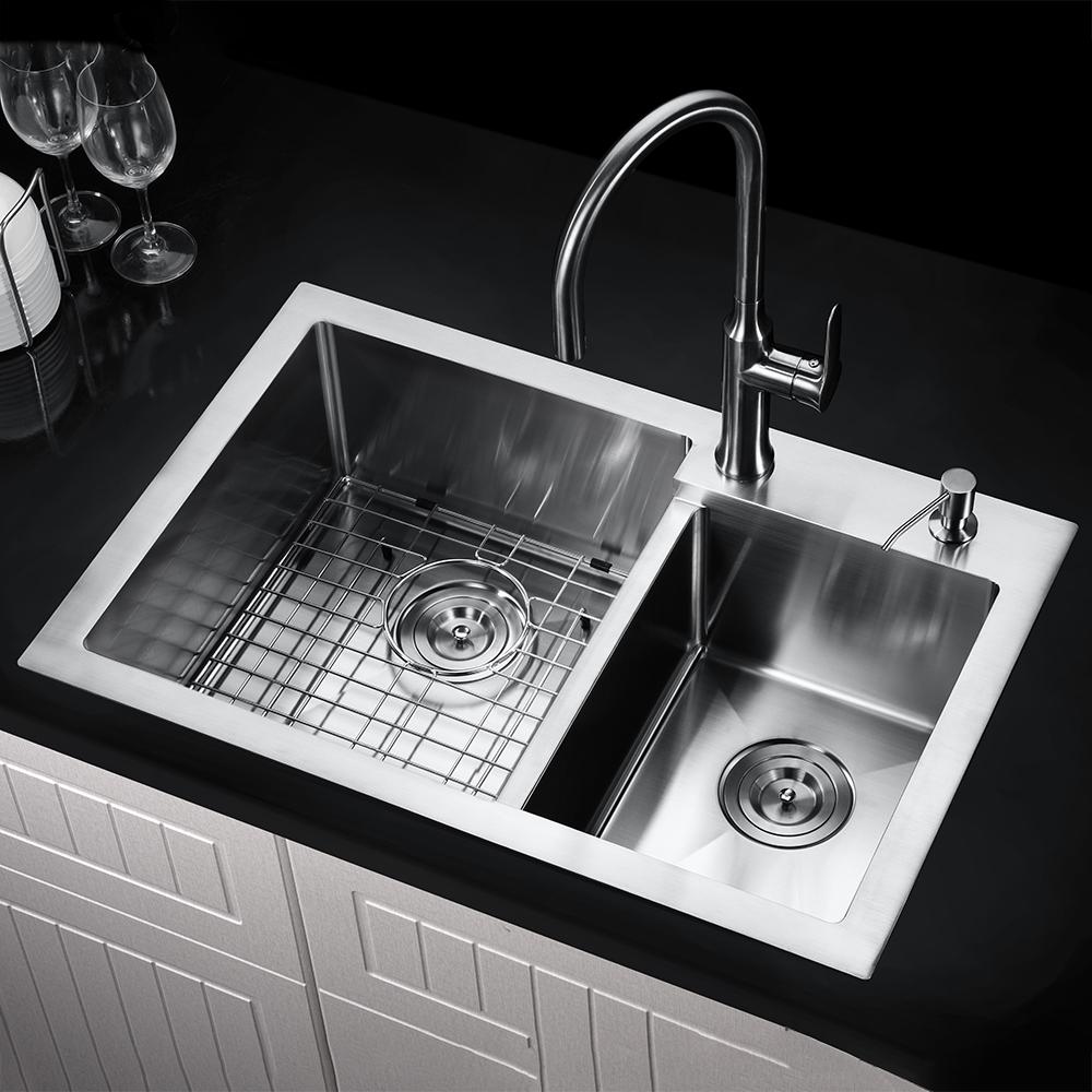 30-inch Drop In Kitchen Sink Single Bowl