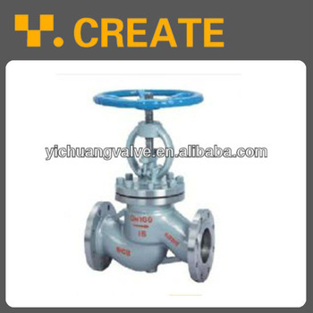 Carbon steel flange interface globe valve