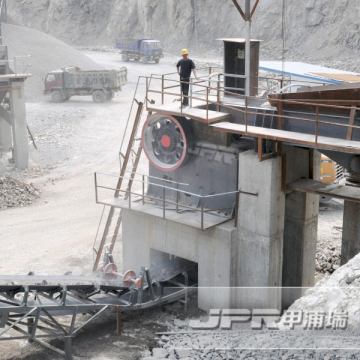 Crushed stone crushing plant production line for sale , stone crushing production line